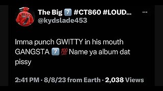 Kyd Slade Says he Going to Punch Gwitty In the Face + HEAD ICE VS GWITTY