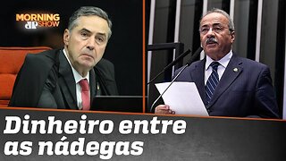 Sem trocadilho: Barroso afasta senador pego com dinheiro no...