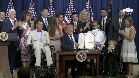 President Trump Signs 'Right To Try' Bill Into Law