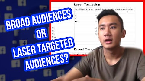 INDEPTH - Facebook Broad Vs Laser Targeting BREAKDOWN! - Shopify Dropshipping