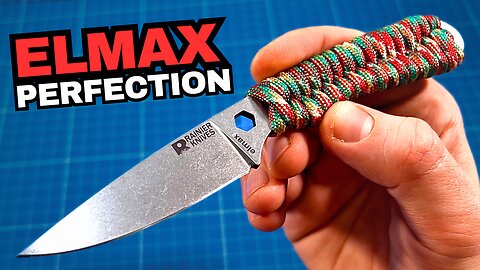 Rainier Knives Fastpak Review - Skeletonized EDC Neck Knife with Elmax Blade Steel and Kydex Sheath