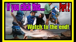 MOST FUN day EVER WITH MY SON! CATCHING loads of SHARKS! PART.2