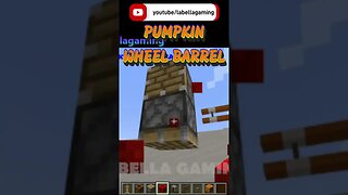 Pumpkin Wheelbarrow | Minecraft