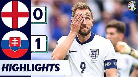 England vs Slovakia 0-1 - All Goals & Extеndеd Hіghlіghts 2024