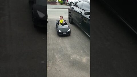 Cute baby in a fast car 🚗😍 #viral #funny #shorts #trending