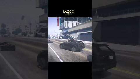 Black car drive in night #shorts #gta5 #gtav #lazoogames #tiktok