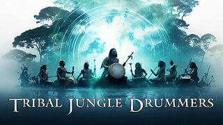 Tribal Jungle Drummers - Steady Groove for Motivation - Dance - Meditation - Shamanic Work