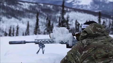Special Forces Soldiers conduct pre-deployment training for Arctic Edge 22