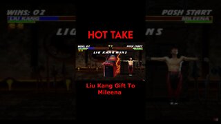 Mortal Kombat Trilogy: Hot Take - Liu Kang Gift To Mileena #Shorts