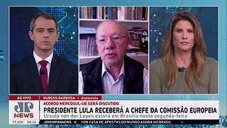 Rubens Barbosa analisa encontro de Lula e chefe da Comissão Europeia