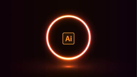 Realistic Neon Light Effect in Adobe Illustrator EPS. 2