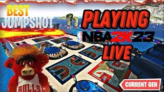 Playing NBA2K23 Live Repping Up + Best Jumpshot 2K23 And Best Build NBA2K23!!