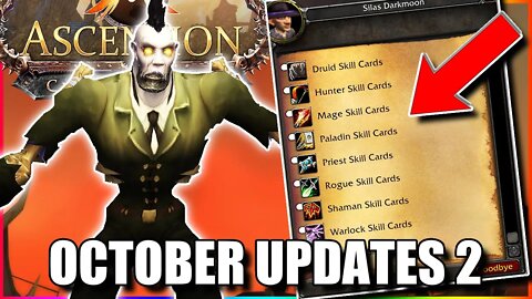 YOU CAN BUY SKILL CARDS NOW | Patch Notes Overview | Project Ascension S7 | WoW w/ Random Abilities