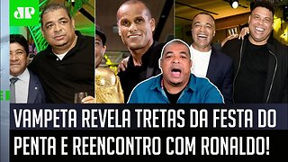 "O Rivaldo é ESTOURADO, irmão! Ele..." Vampeta EXPÕE TRETAS na FESTA DO PENTA e ENCONTRO com Ronaldo