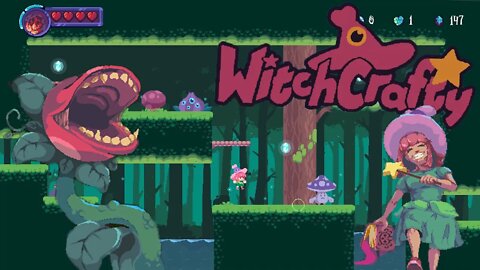 Witchcrafty - Saving My Home Forest (Cute But Buggy 2D Metroidvania)
