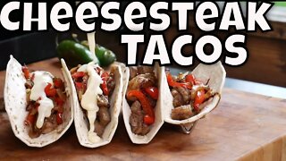 Cheesesteak Tacos on the Blackstone Griddle Recipe