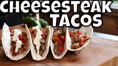 Cheesesteak Tacos on the Blackstone Griddle Recipe