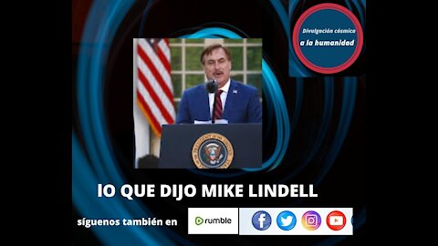 loque dijo Mike Lindell Trump volverá hacer nuestro presidente el asido nuestro presidente