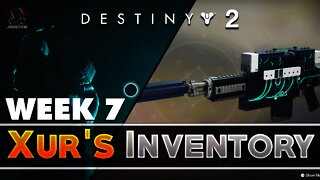 Destiny 2 | Xur Location & Exotic Inventory (Week 7|October 27) - The Lego-Looking Sniper!?