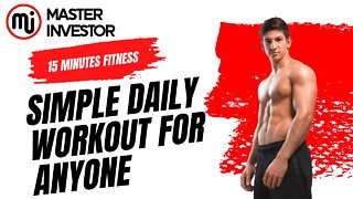 Simple workout for anyone to get stronger! (HEALTH & FITNESS) MASTER INVESTOR #gym #excercise