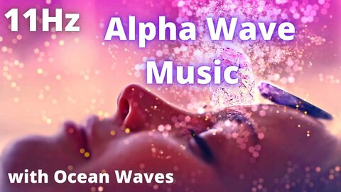 Relaxed Focus Music with Ocean Waves for Meditation and Study.