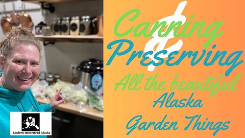 #everybitcountschallenge preserve greens and cauliflower! All the beautiful Alaska Garden things