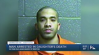 Man arrested in daughter's death