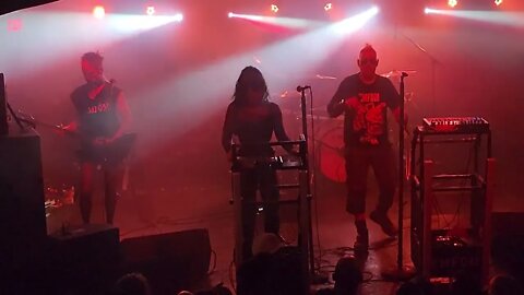 KMFDM in Austin song Liquor Fish & Cigarettes