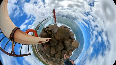 The Mallacoota Boat Ramp Wall a 360 view