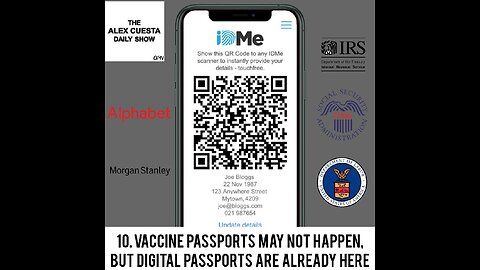 [Daily Show] 10. Vaccine Passports May Not Happen, But Digital Passports Are Already Here