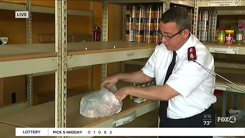 Salvation Army seeks community help at their food pantry in Fort Myers