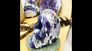 USE DREAM AMETHYST SKULL TO AMPLIFY SPIRITUAL CONSCIOUSNESS