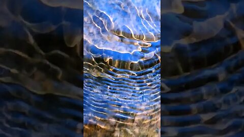 💧WATER MAGIC 🎩 GO CHECK OUT THE CREEK COLORS VIDEO #waterart #water #visual #visualart #ripple #h20