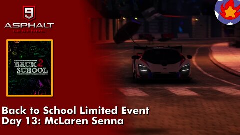 Back to School Limited Event - Day 13 : McLaren Senna | Asphalt 9: Legends for Nintendo Switch