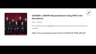 CARSON v MAKIN #SupremeCourt ruling PDF in the description