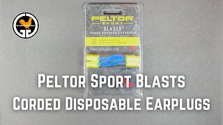 Peltor Sport Blasts Corded Disposable Earplugs