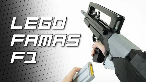 LEGO FAMAS F1 Assault Rifle