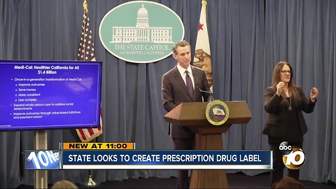 California looks to create prescription drug label