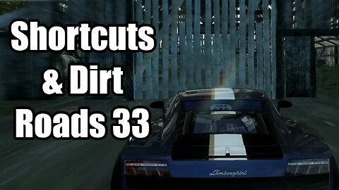 NEED FOR SPEED THE RUN Shortcuts & Dirt Roads 33