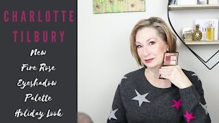 Charlotte Tilbury Holiday 2020. The new FIRE ROSE eyeshadow palette.....and more!