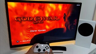 GOD OF WAR 60FPS Gameplay [Xbox Series S]