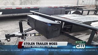 Utah couple forced to pay $700 tow fee for stolen utility trailer found in Tucson