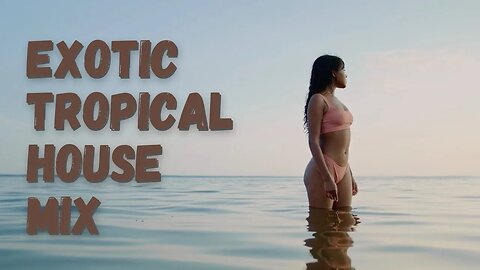 Forget about winter and pretend you're on the beach // a tropical house mix
