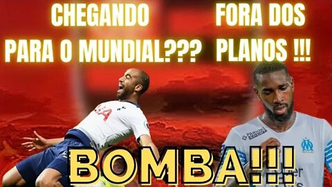 BOMBA!!! LUCAS MOURA CHEGANDO PARA O MUNDIAL??? GÉRSON FORA DOS PLANOS !!!