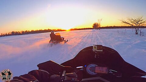 WI Friday Night Fish Fry On Snowmobiles!