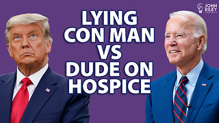 Presidential Debate: Lying Con Artist vs a Dude on Hospice. Is Trump vs Biden the best of America?