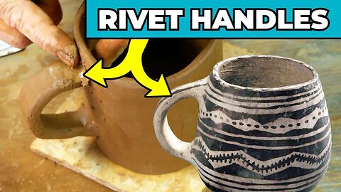 How To Attach Handles Like An Ancient Potter