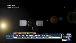 NASA launches "TESS" mission to look for exoplanets