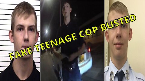 Fake Teen Cop Gets Arrested While Trying To Conduct A Traffic Stop - Impersonating Sheriff's Deputy