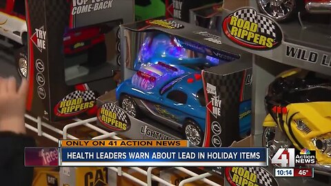 Kansas City Health Department warns of lead in children's toys, holiday china